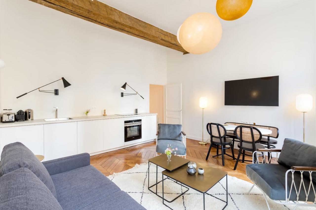 Apartmán Habitat Parisien - 1Br-1Ba - Bourse Montorgueil Exteriér fotografie